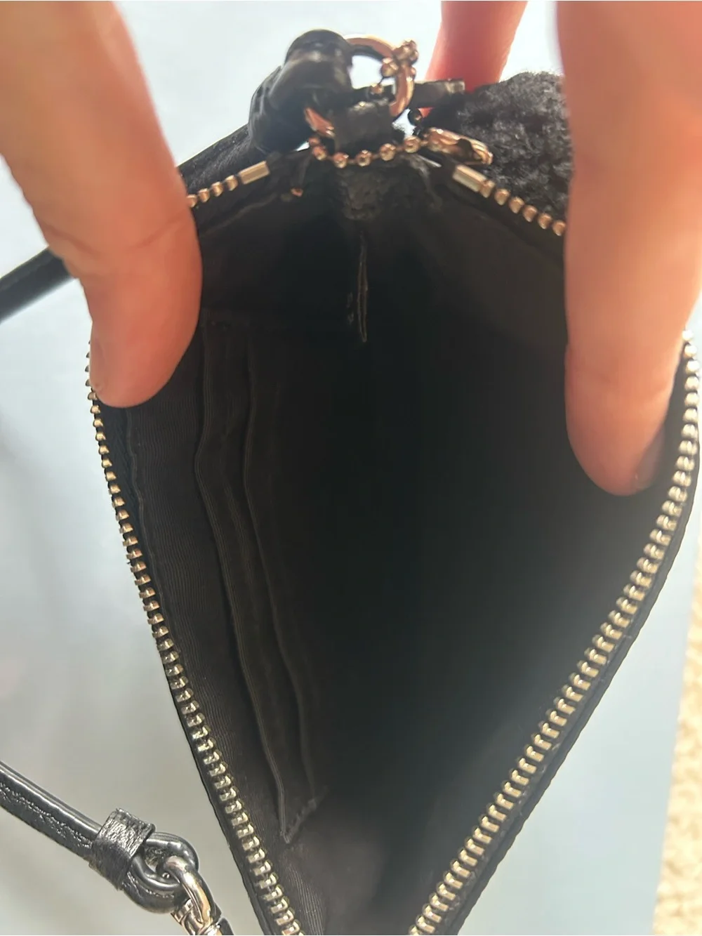 Coach compact wristlet